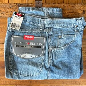 New Men’s Wrangler Hero Silver Edition loose fit Jeans